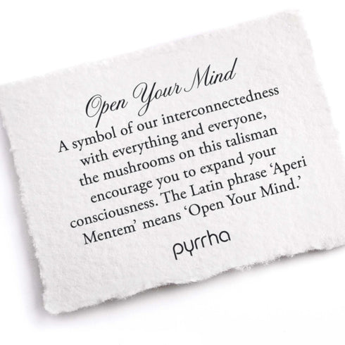 Open Your Mind Talisman - Pyrrha - Bronze